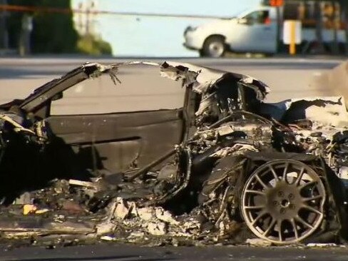 A woman has died after a stolen Ferrari crashed in Perth yesterday.