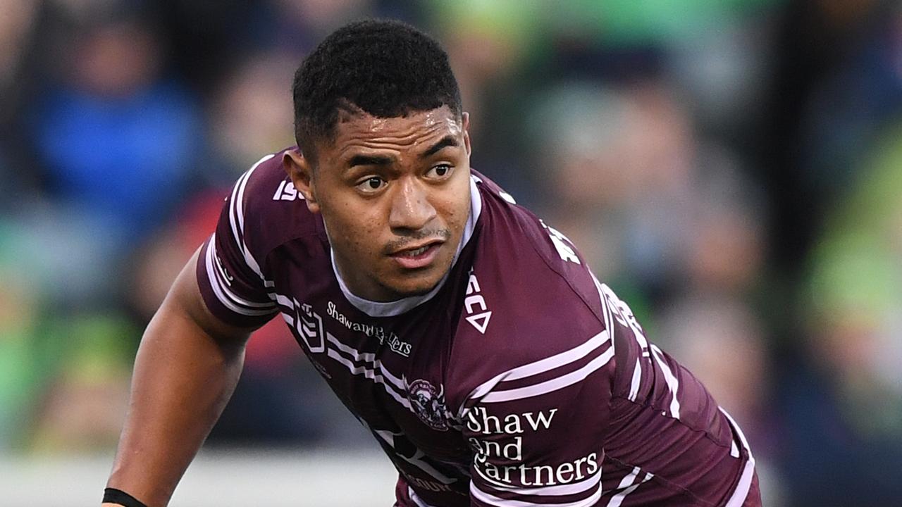 Manly Sea Eagle are without their best choice at hooker Manase Fainu. Picture: AAP.