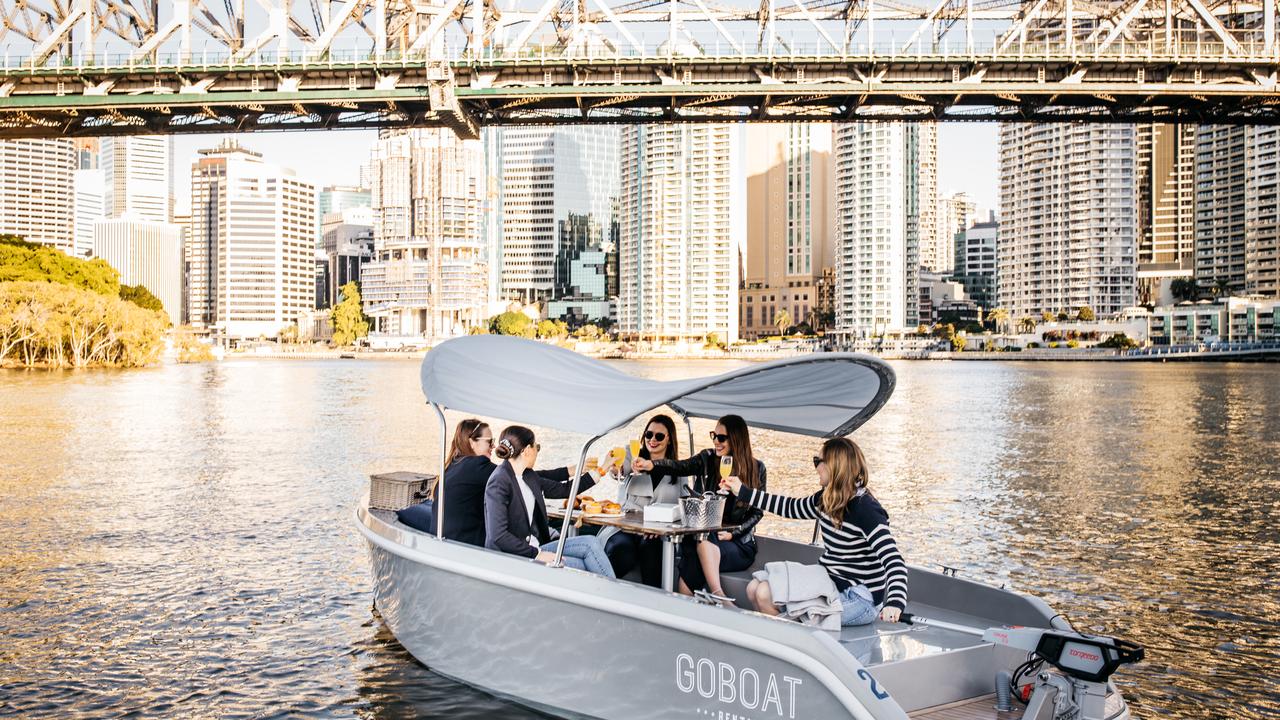 GoBoat Brisbane: Eco-friendly picnic boats with alcohol, food and pets  allowed