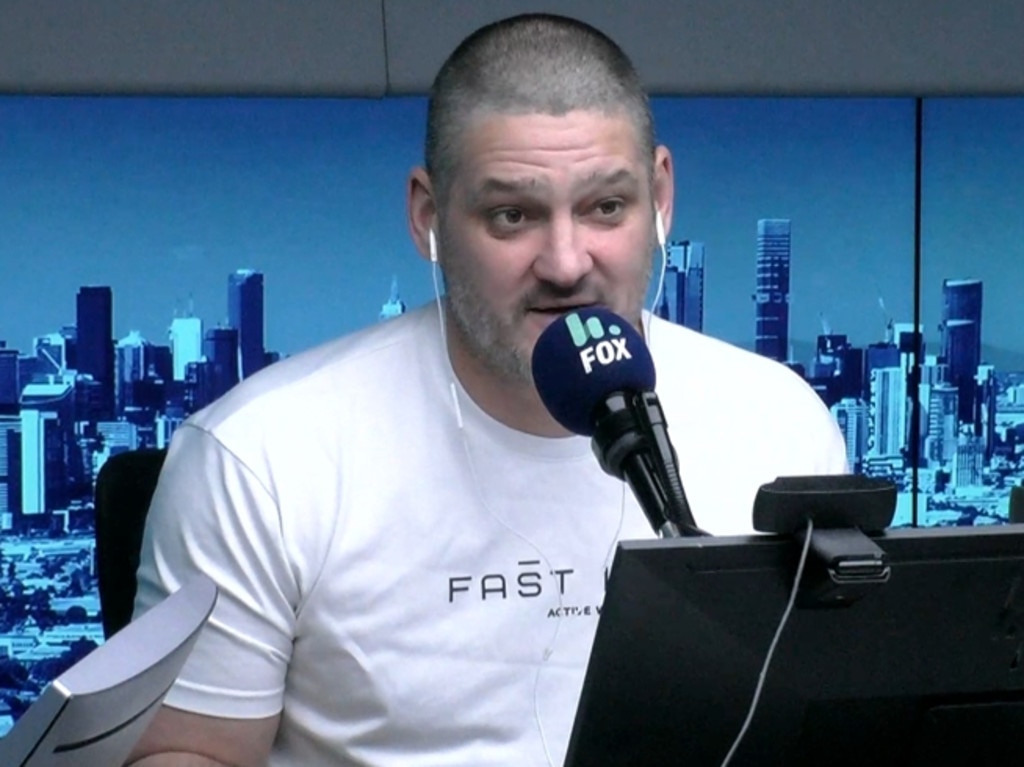 Brendan Fevola on FOX FM.