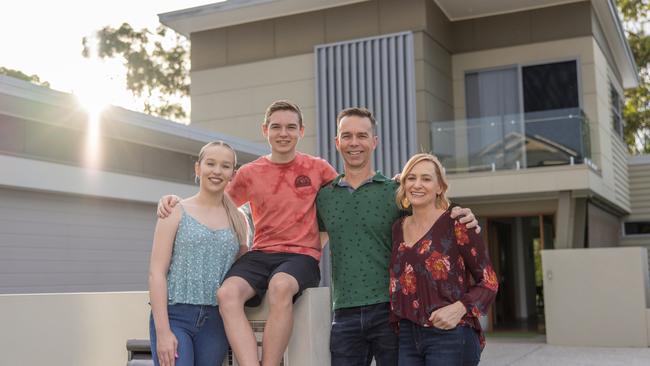 The Wilson family are long-time Brookwater residents.