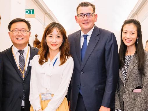Nancy Yang, A long-serving Andrews government staffer who previously worked for the Chinese Consulate and a United Front-linked education group. Daniel Andrews, Meng Heang TakÃs staff and the head of UF group the Chinese Communit Council of Australian (Victoria), Li Zhang
