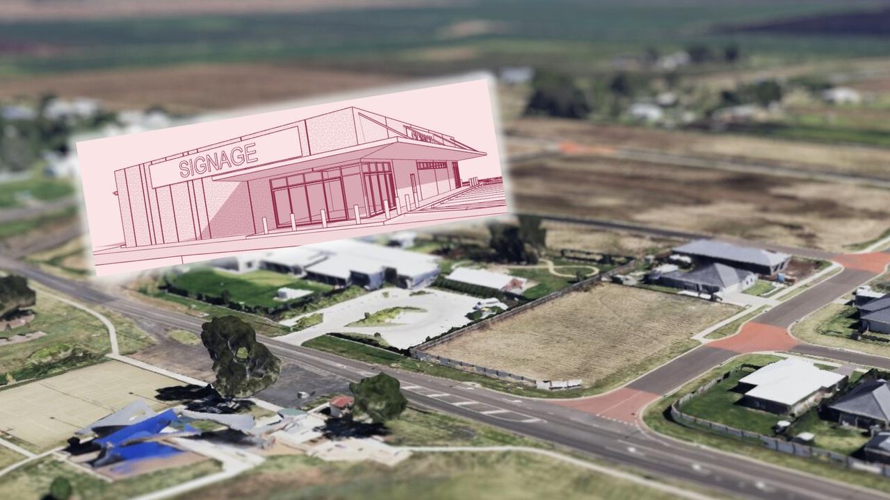 Plans for a new supermarket and cafe have been lodged with the Toowoomba Regional Council for the small town of Wyreema.