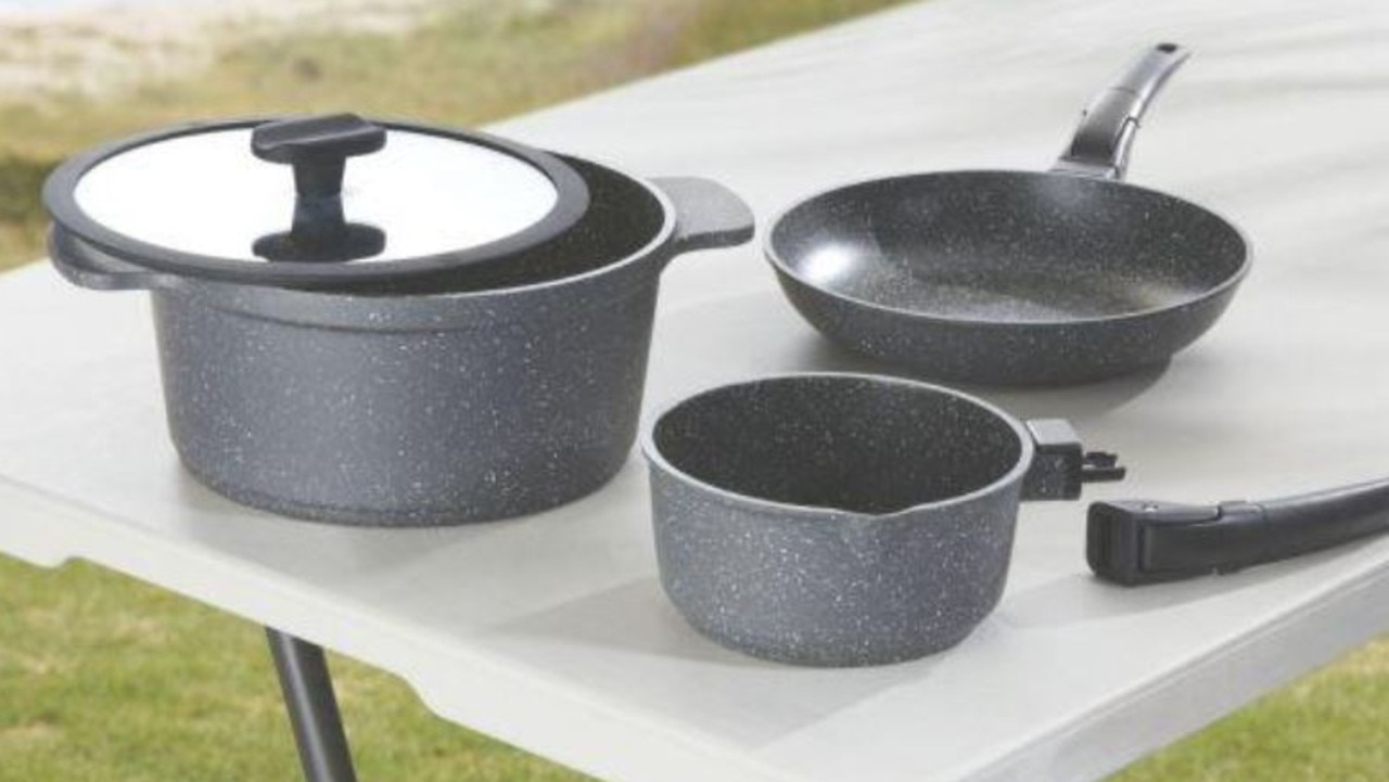 Words we love: Compact, cookware, lightweight, non-stick. Picture: Supplied