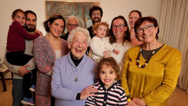 They may be smiling but the divides between generations are growing. Picture: Stuart McEvoy/The Australian.