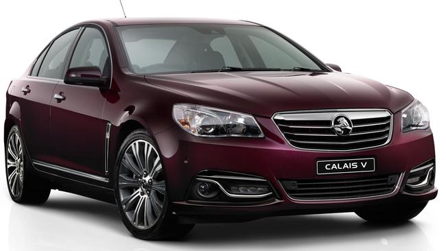 On the up ... new Holden Commodore has had 10 months of sales growth.