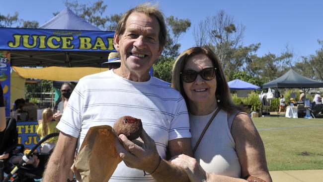 The sun was shining, the doughnuts were singing and the people were lapping it up at the Harbourside Markets on Sunday October 3 at the Coffs Harbour Jetty. Photo: Tim Jarrett