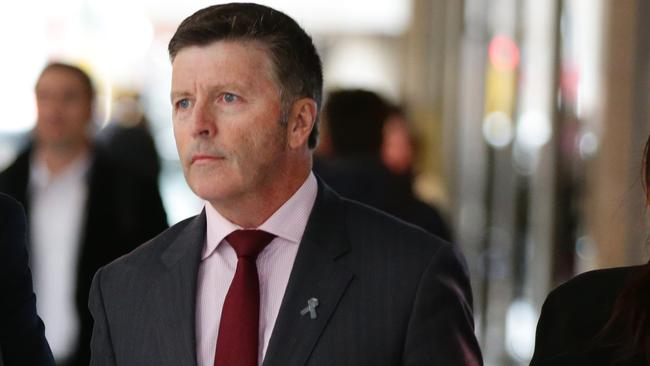 Former police minister Michael Gallacher also had his reputation taken away. Picture Cameron Richardson