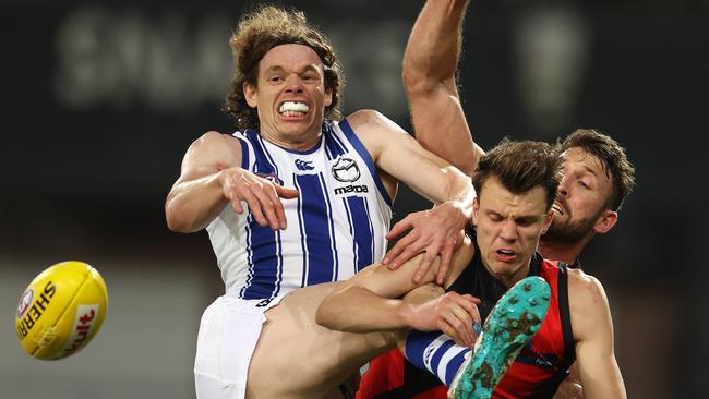 Ben Brown struggled badly against Essendon last weekend. Picture: Michael Klein