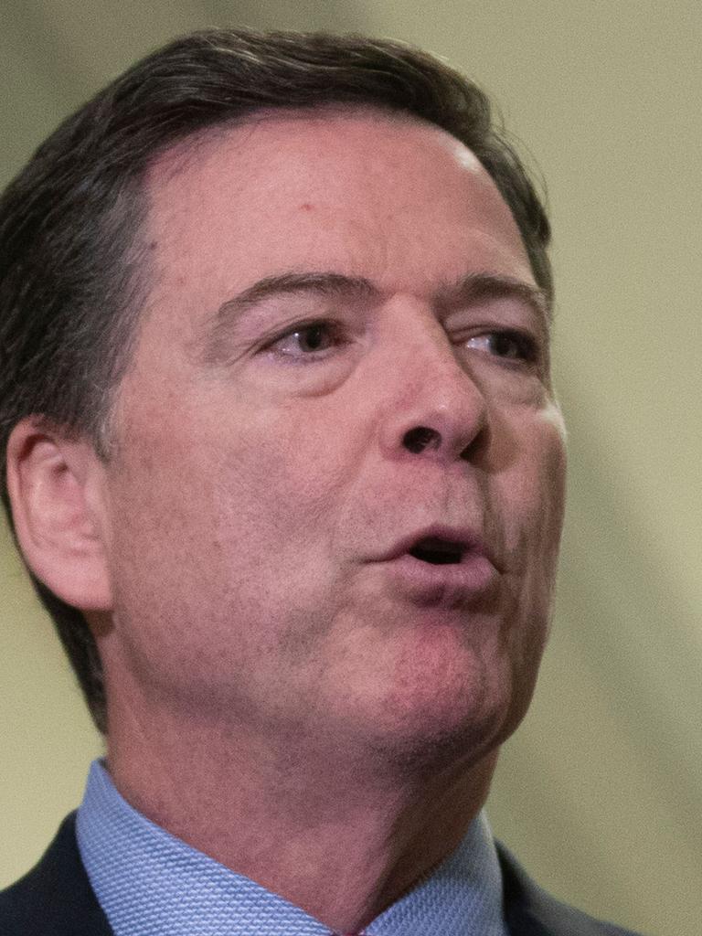 Former FBI Director James Comey.