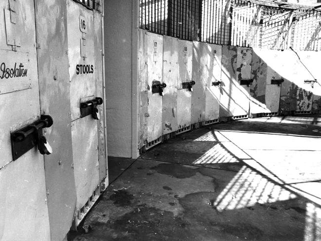 Cells in Parramatta Gaol in the 1970's.