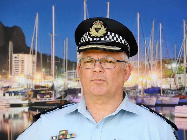 Chief Superintendent Craig Hanlon has urged the people of Townsville to continue abiding by the public health measures. Picture: Shae Beplate.