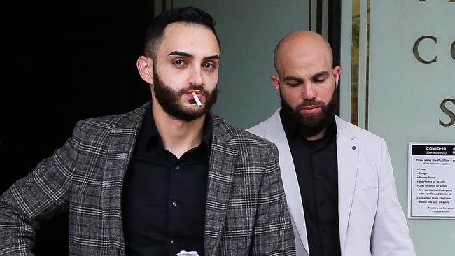 Awick (r) and Zaineddine (l) were convicted of shoplifting. Picture: NCA Newswire