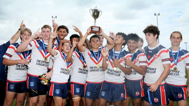 The Central Coast Roosters took out the Andrew Johns Cup grand final last year. Picture: Sue Graham