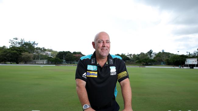 Darren Lehmann won’t coach another Test side. Picture: Pic Mark Cranitch.