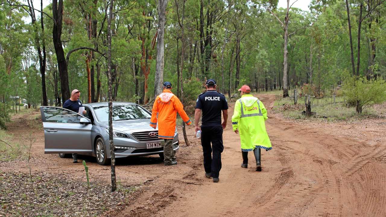 DIGGING FOR EVIDENCE: The search to uncover the body of missing man Sam Price-Purcell will begin on a Leyburn property today. Picture: Marian Faa