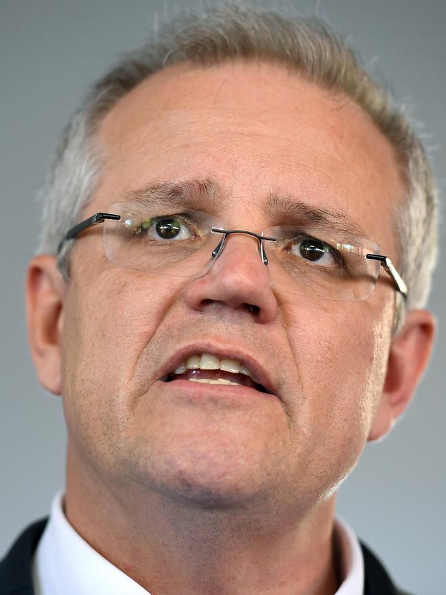 Scott Morrison recorded the best approval ratings for a prime minister since February 2016. Picture: AAP