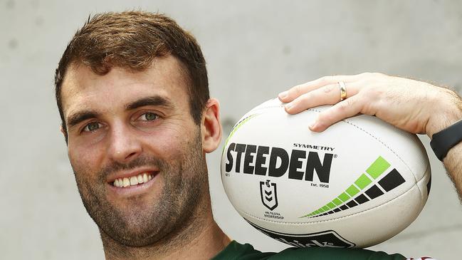 South Sydney Rabbitohs player Mark Nicholls at Redfern Oval. Pic: John Appleyard.