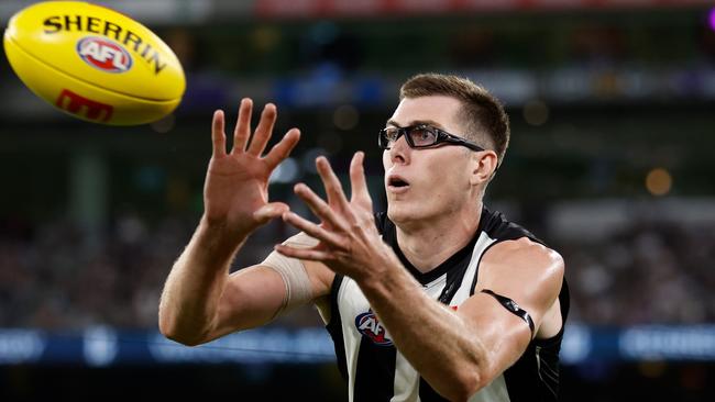 Mason Cox is now a fan favourite. Picture: Michael Willson/AFL Photos via Getty Images