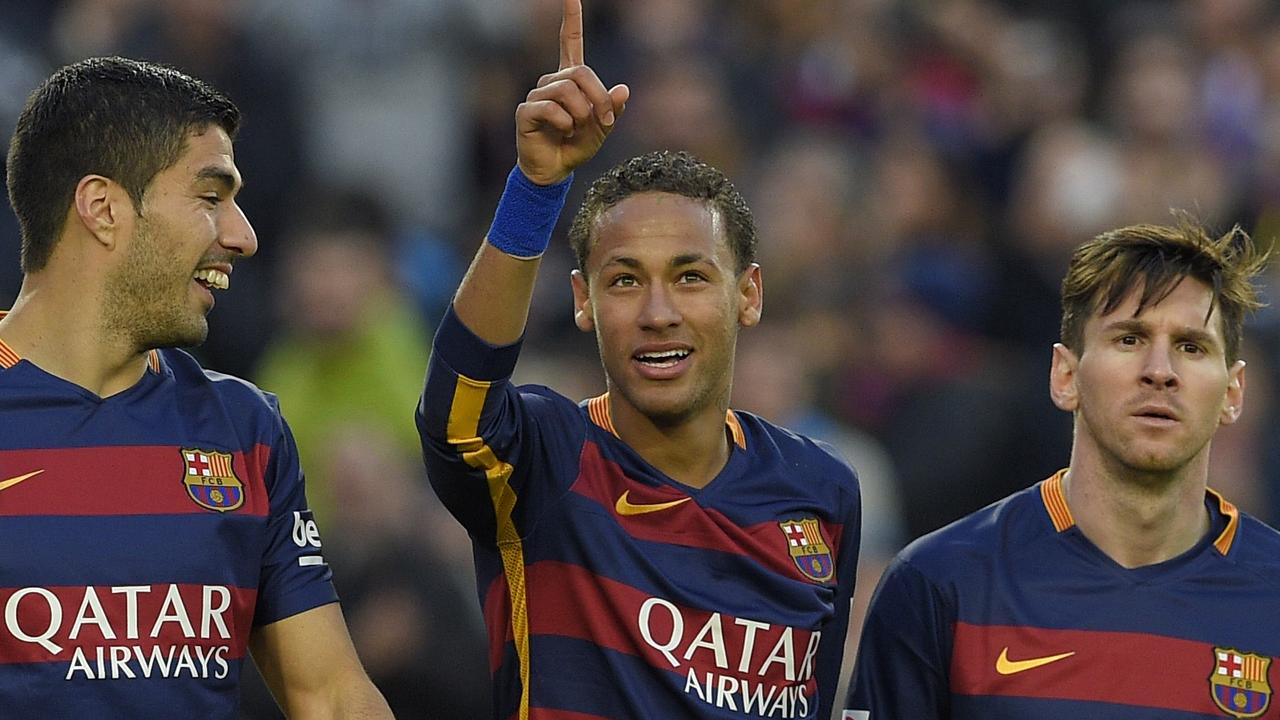 Lionel Messi, Luis Suarez and Neymar stats at Barcelona