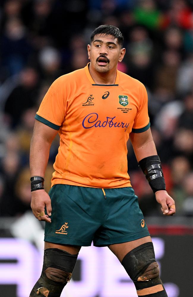 Will Skelton will lead the Wallabies for the first time. Picture: Joe Allison/Getty Images.