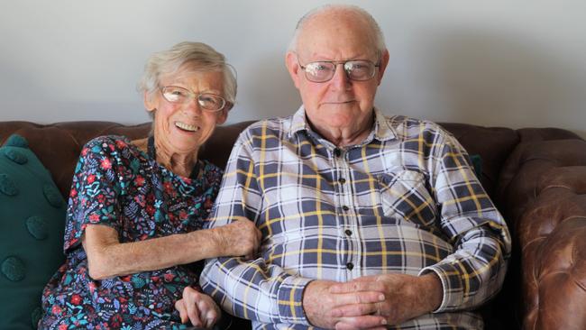 Ballina residents George and Moyna Pearse are celebrated their 65th wedding anniversary recently.