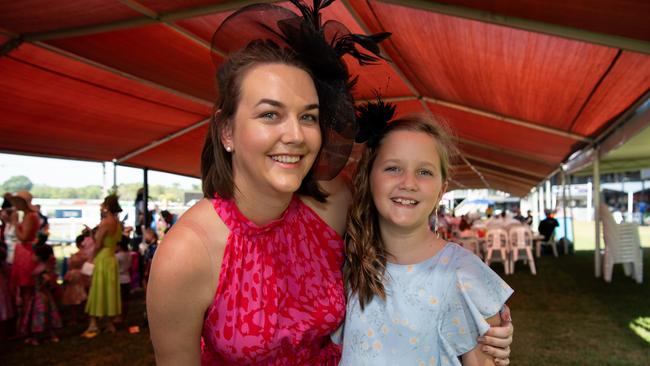 Joanne Woldseth and Marley Woldseth at the Chief Minister's Cup Day at the Darwin Turf Club on Saturday, July 13. Picture: Pema Tamang Pakhrin