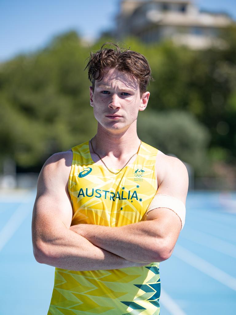 Australian sprinter Lachlan Kennedy.