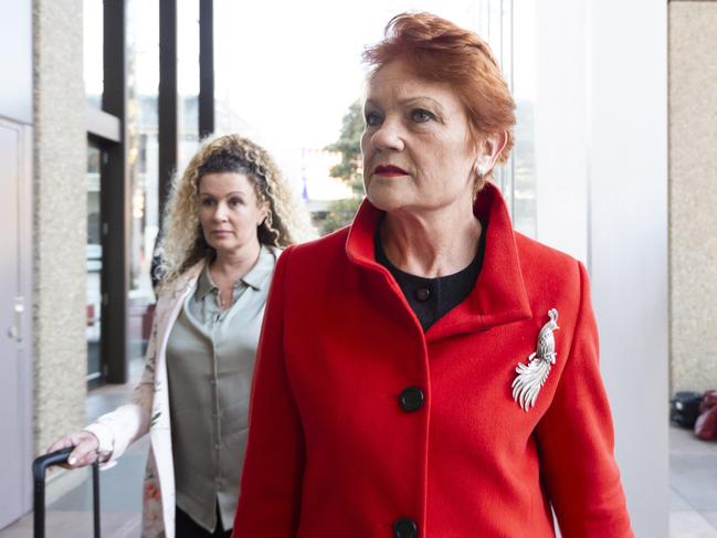 Senator Hanson said she was considering appealing the decision. Picture: NewsWire / Monique Harmer