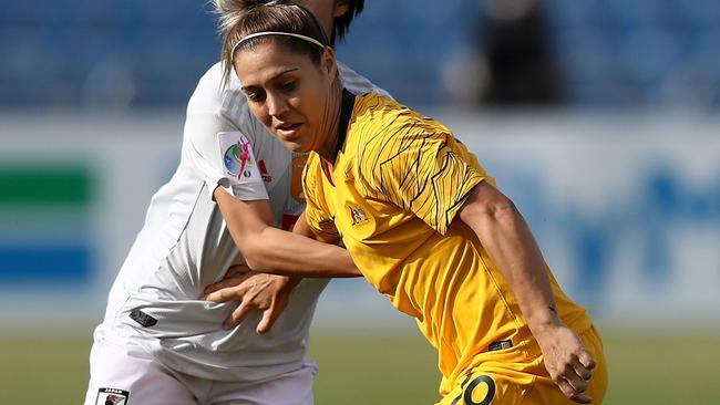 Gorry has been selected in the Matildas squad for the World Cup. Picture: Getty