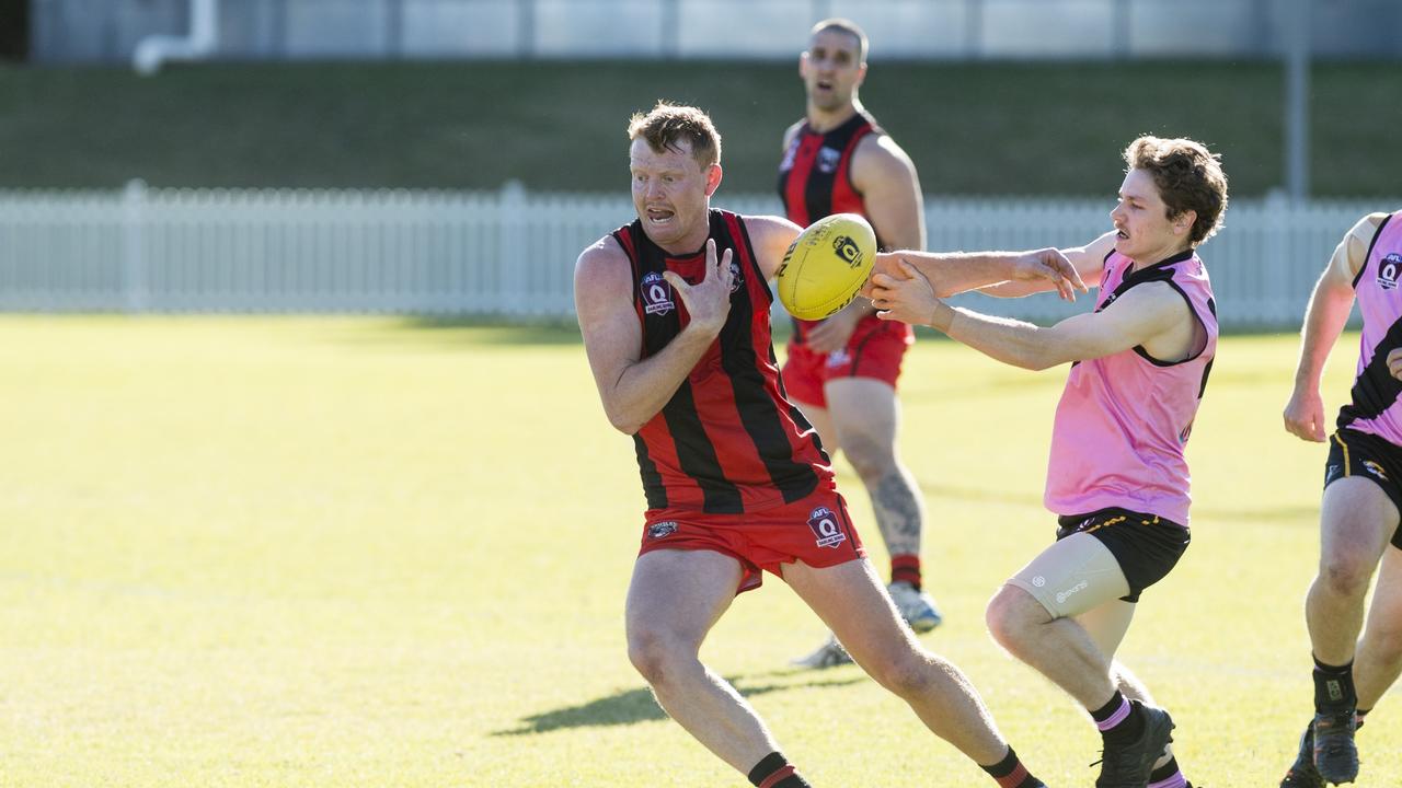 Ryan Hodgson of South Toowoomba Bombers. Picture: Kevin Farmer