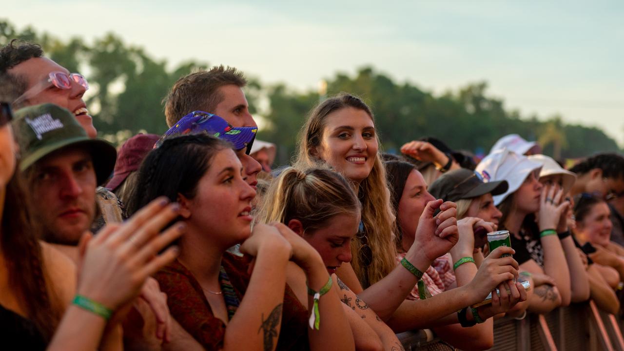 Missy Higgins fans at BASSINTHEGRASS 2021. Picture: Che Chorley