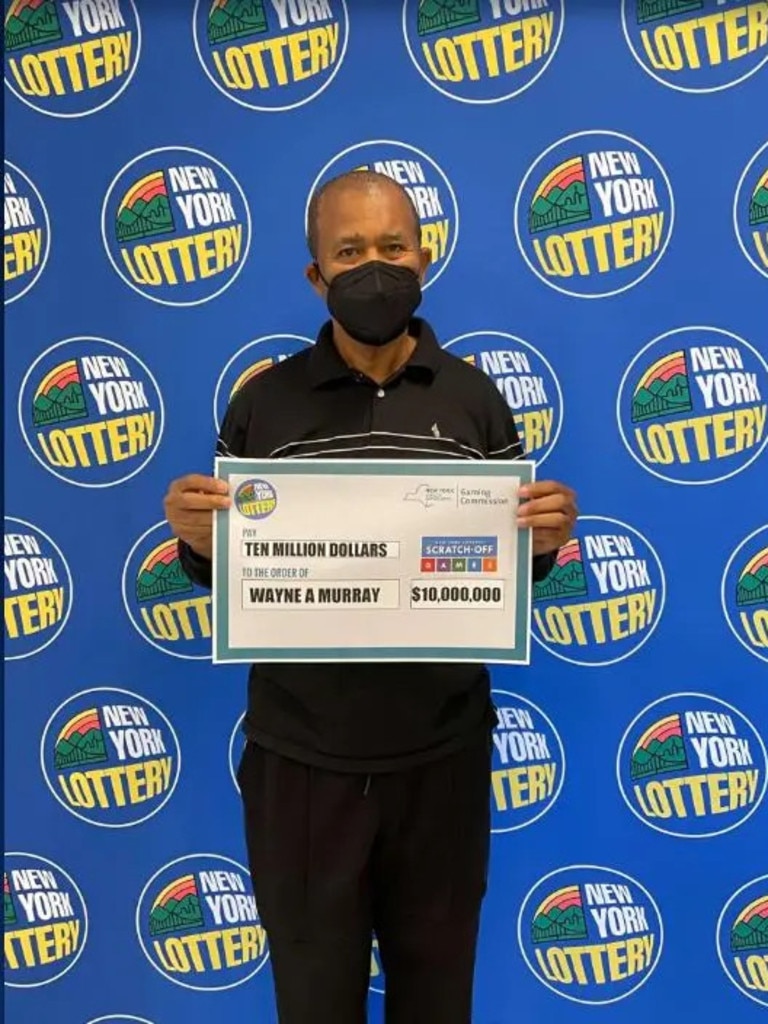 Wayne Murray, of Brooklyn, won $15.4 million for the second time on Tuesday. Picture: NY Lottery