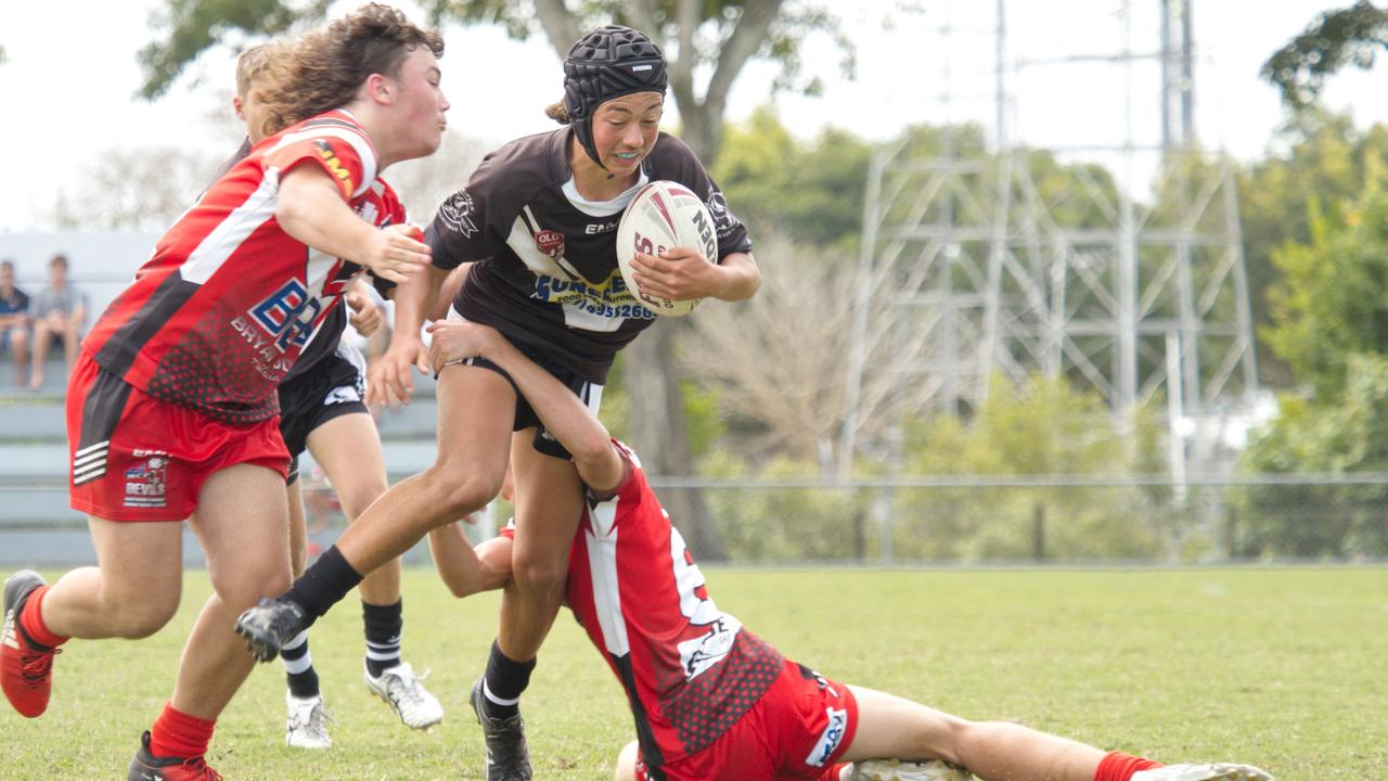 Zach Keating in the Magpies and Norths clash in the RLMD U16s semi final, August 21, 2021. Picture: Marty Strecker