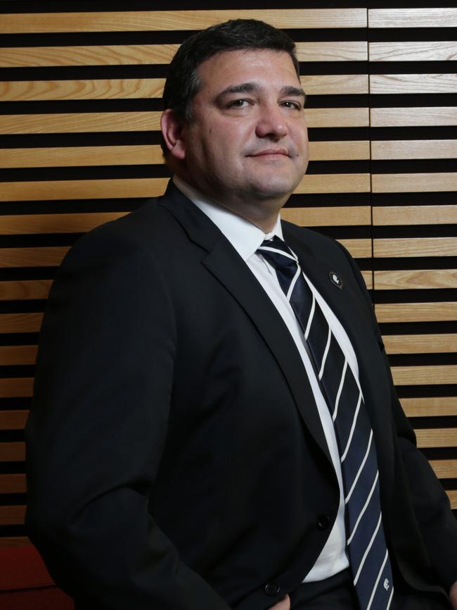 Carlton President Mark LoGiudice. Pic: Britta Campion