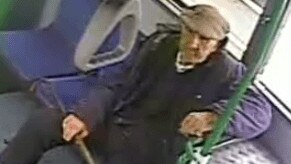 Police wish to speak to this elderly man after a bus driver was spat on in Brunswick on July 2. Picture: Victoria Police