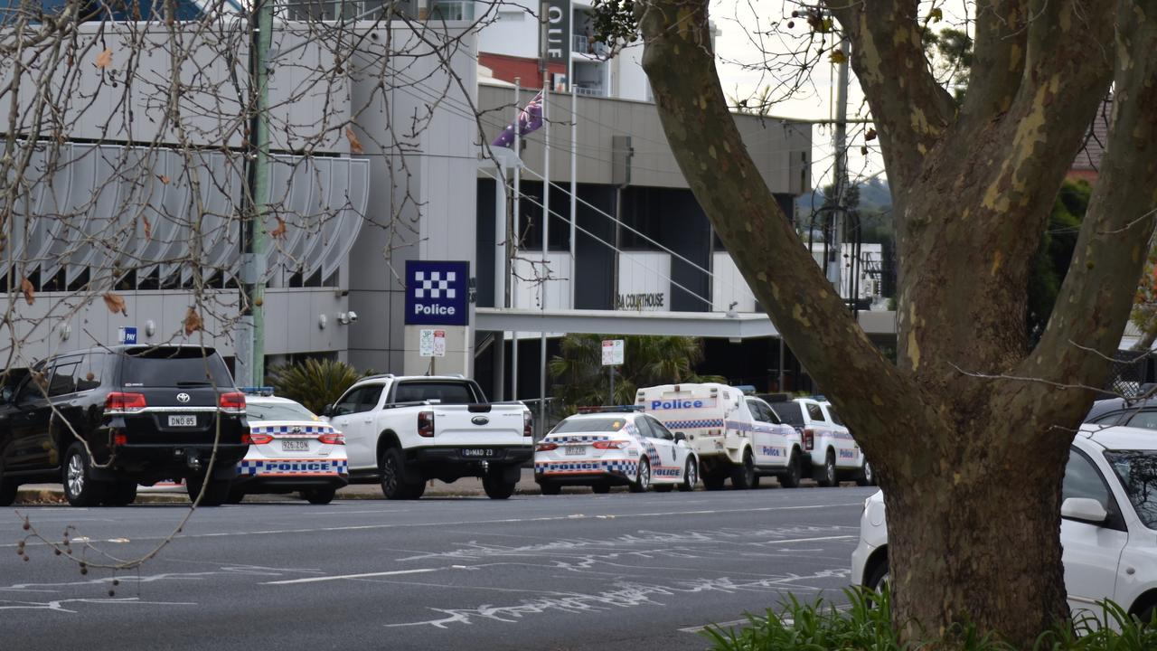 Toowoomba City police station watchhouse. Picture: Peta McEachern