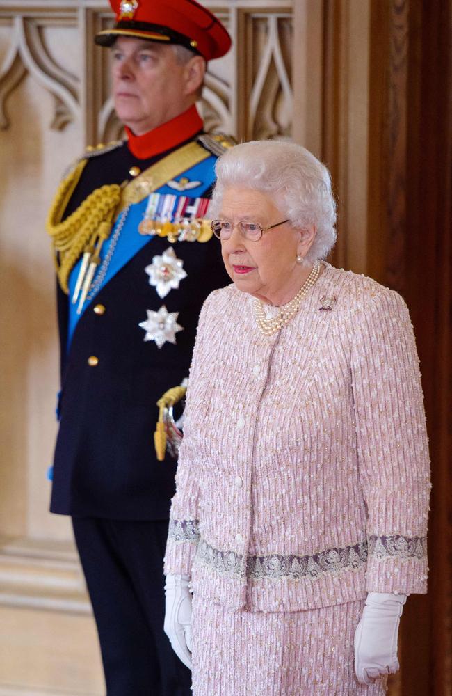 The Queen has long stood by her troubled ‘favourite’ son. Picture: Dominic Lipinski/AFP