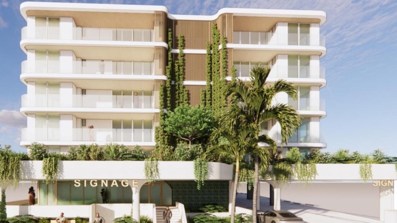 Renders of the proposed development for 9 Onslow Street, Golden Beach. Photo: JSTN Architects
