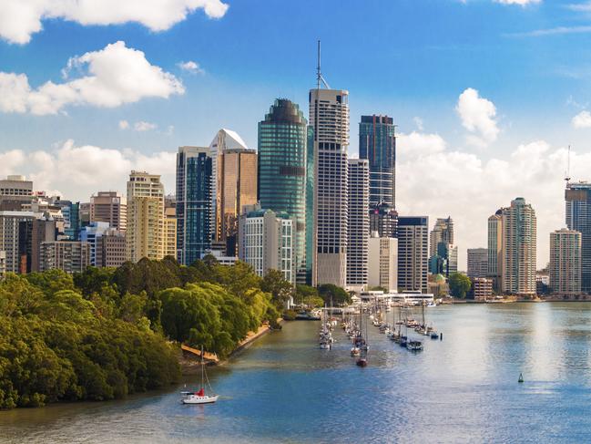 Brisbane city central business district