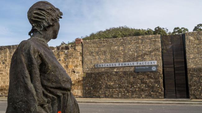 The entrance to the Cascades Female Factory. Picture: Alastair Bett