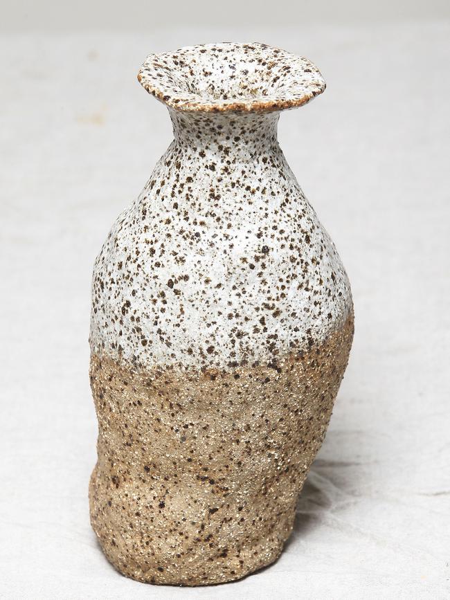 Waymbul vase crafted by Meg Croydon. Picture: John Appleyard