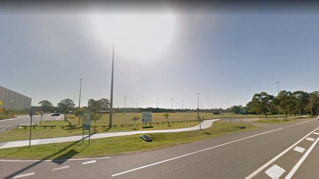 The incident took place at playing fields used by the Coomera Crushers at Beattie Rd.