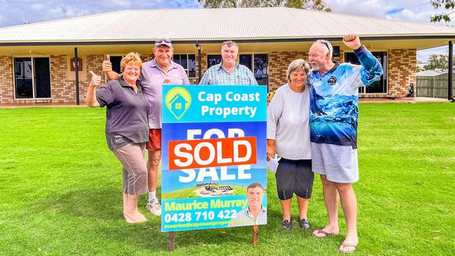 Cap Coast Property’s Maurice Murray (centre). Picture: Contributed