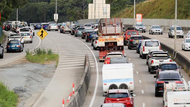 Tackling road congestion will be a key plank of the budget Picture: NCA NewsWire / Scott Powick