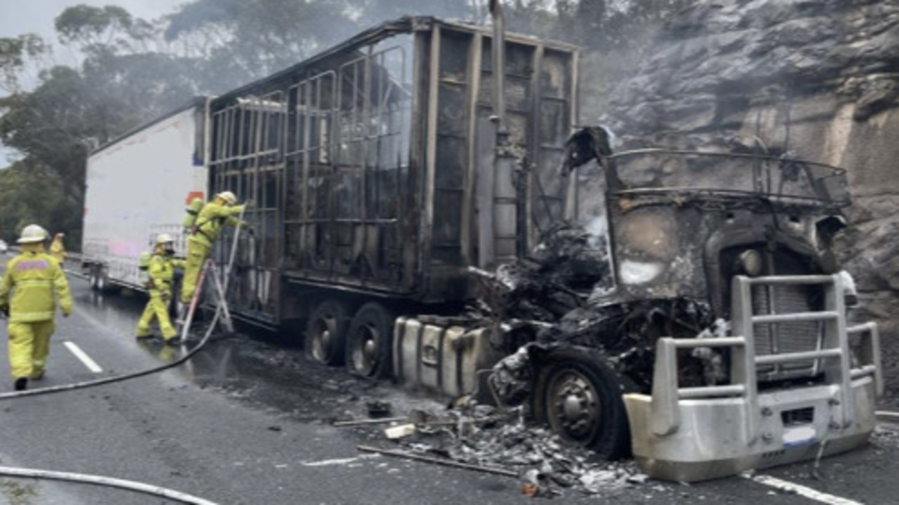 Twohour delay Truck fire on M1 causes southbound traffic chaos