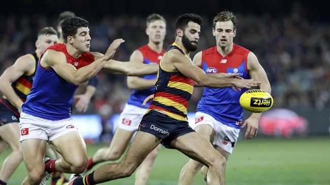 Wayne Milera shows his silky skills against Melbourne. Picture: Sarah Reed