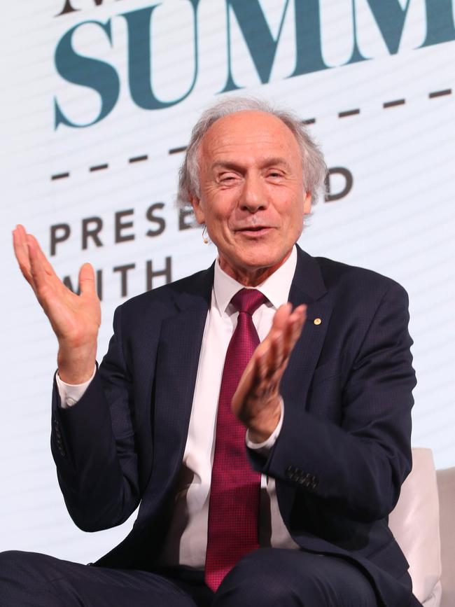 Alan Finkel at The Australian's Critical Minerals Summit at Barangaroo. Photo: John Feder/The Australian.