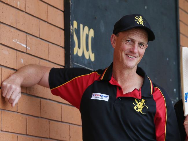 Coach Ric Thompson has had a big role with St Joseph's Cricket Club and has been involved in school sports in the Geelong region. Picture: Alan Barber