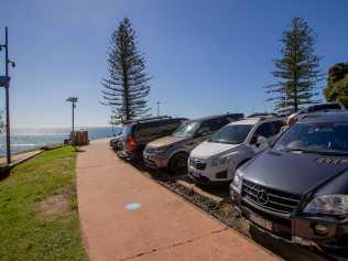 ### SEE GCB  BEFORE USE ###  The car park on top of Burleigh Hill  and a road leading to one of the Gold Coast's most loved headland lookouts will be removed and replaced by parkland under a controversial plan by City of Gold Coast council. Picture: Jerad Williams